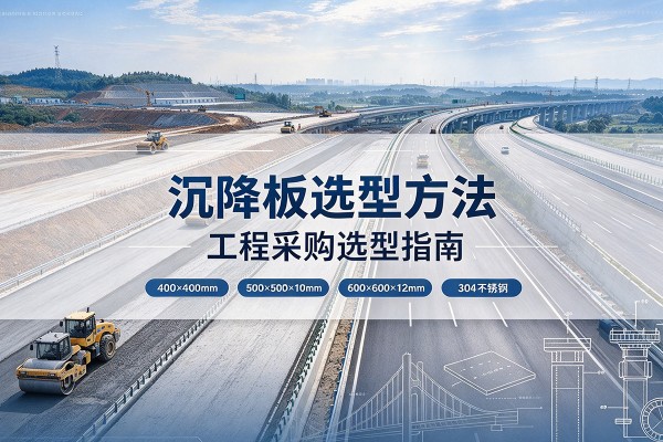 乌什沉降板选择方法
