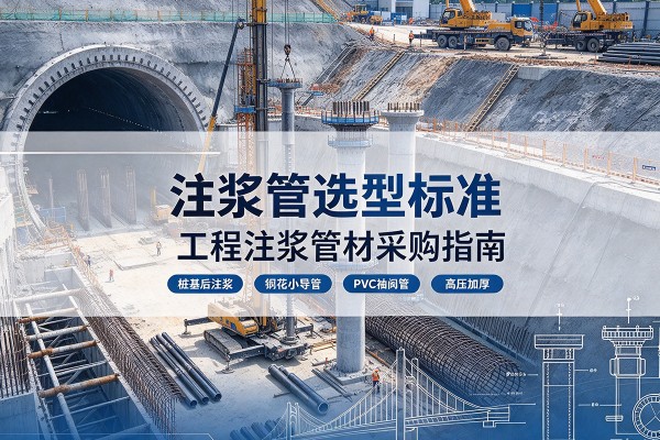 乌什注浆管选型标准